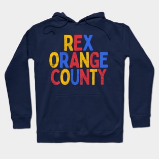 Yellow rex orange store county hoodie